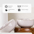 Lavender Marble Snack Bowl Set of 2